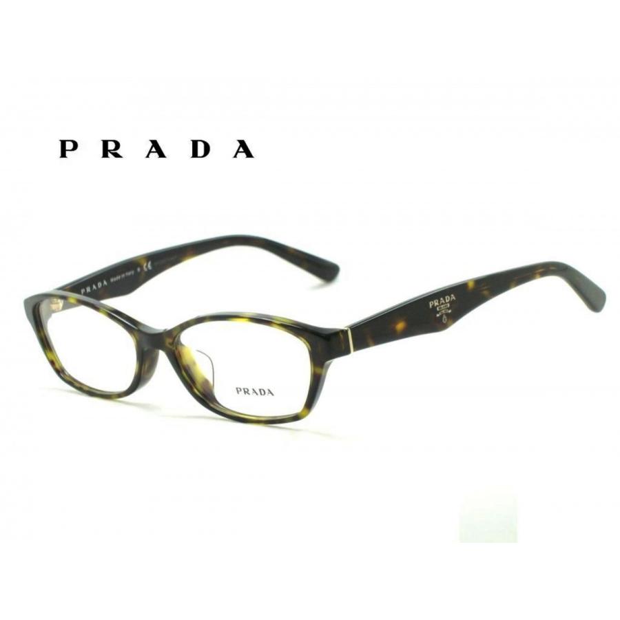 PRADA プラダ メガネ フレーム PR03UV 2AU101 ブラウンデミ Prada PR 06YS M (53 - 21) with Brown lenses and Tortoise frame