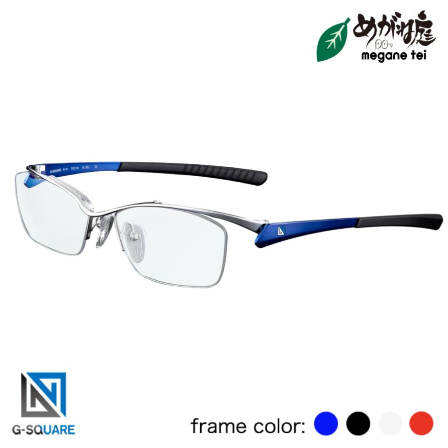 G-SQUARE アイウェア ナイロールタイプ Professional model 度なし 