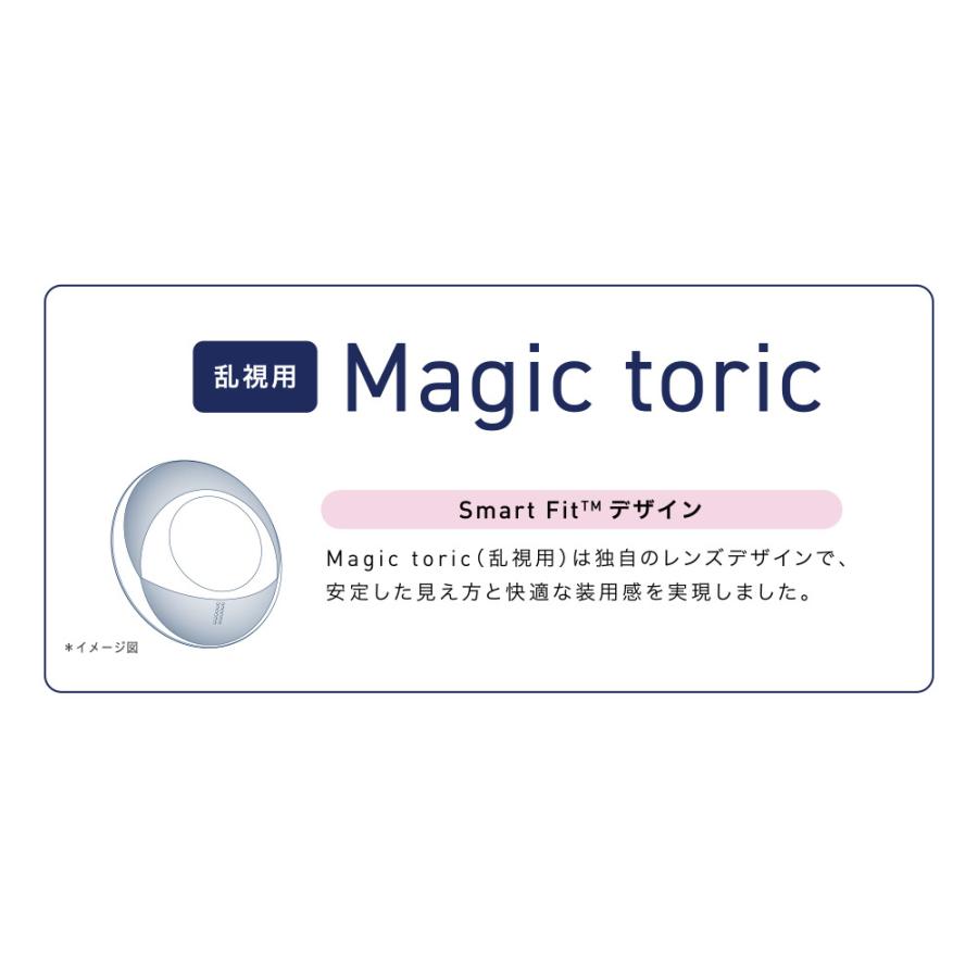 コンタクトレンズ メニコン マジック トーリック 30枚入り 4箱　乱視用 Magic Toric 1day Menicon Flat Pack 1日使い捨て ワンデー_5