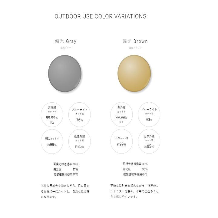 ソライズ サングラス SLD-001 OUTDOOR ミドルウエリントンモデル SOLAIZ Outdoor use collection アウトドア 偏光 エイジングケア 近赤外線カットの画像