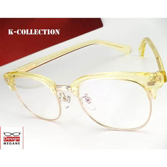 メガネ 度付 K Collection Handmade セル メタル イエロー シルバー 眼鏡 一式 送料無料 カラーレンズ 無料キャンペーン中 伊達メガネ 対応 Mw 819 メガネワールドyahoo 店 通販 Yahoo ショッピング