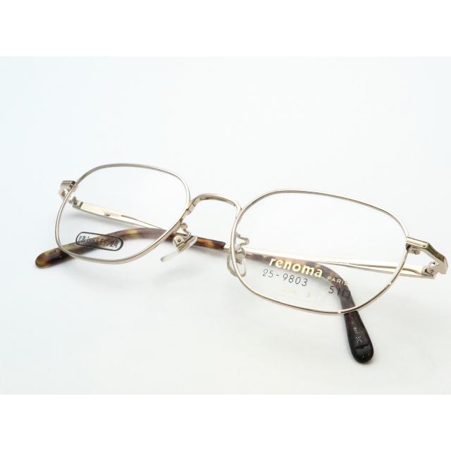 renoma（レノマ） レノマメガネセット 25-9803 3 ゴールド 51サイズ