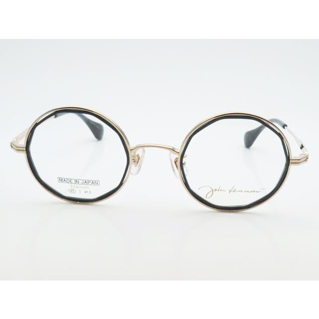 ジョンレノンメガネセット JL-P309 1 ゴールド ネイビーマット