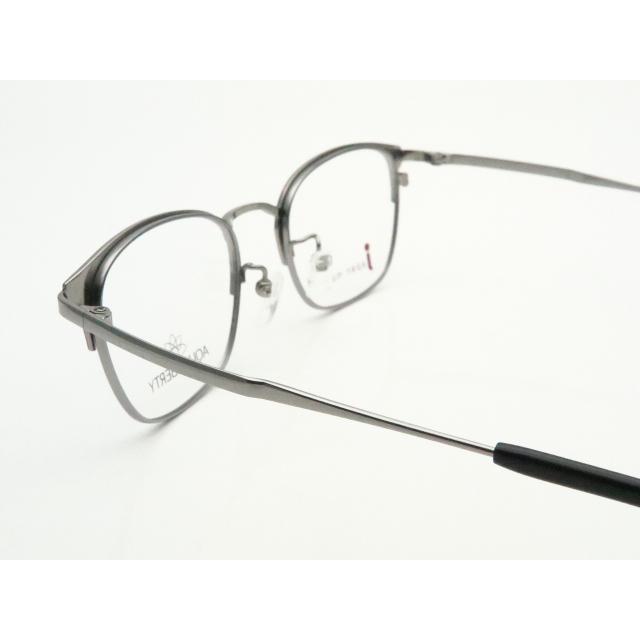 アクアリバティメガネセット　AQ22524　BK　マットブラック　日本製　レンズつき完成品　度付き　度なし　ダテメガネ　ＵＶカット　AQUALIBERTY｜meganeyou｜02