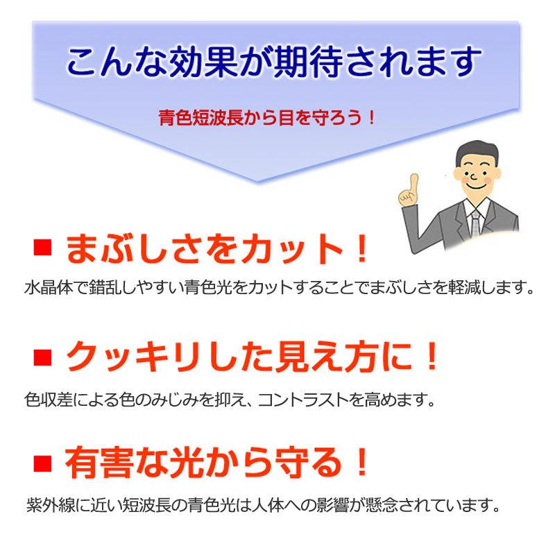 ブルーライトカットレンズ 度なし 無色 持ち込みフレームのレンズ交換