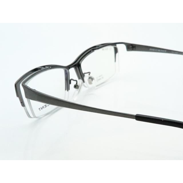 跳ね上げメガネセット DC-3468A 3 グレイ 複式可 レンズつき完成品 度