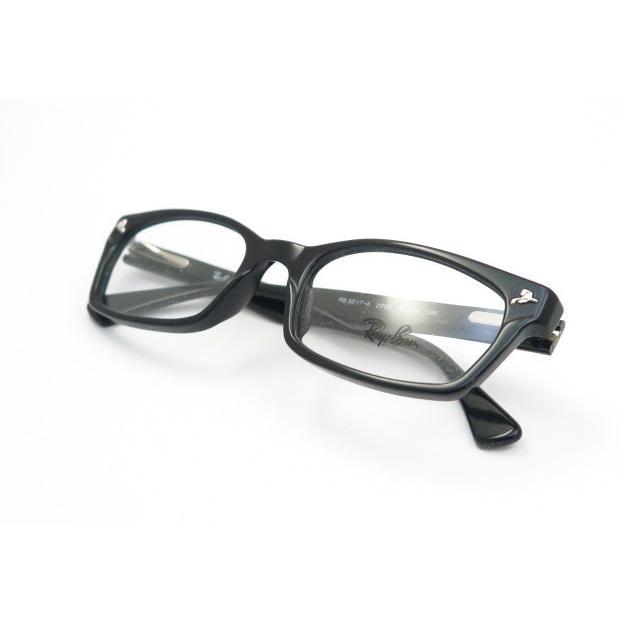 【美品】Ray-Ban RB5017A ブラック 遠近両用レンズ入り Ray-Ban 遠近両用セット レイバン RX5017A 2000 ブラック UV