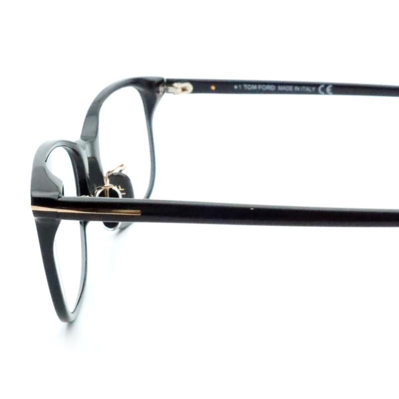 トムフォードメガネセット　FT5852-D-B　001　ブラック　レンズつき完成品　度付き　度なし　ダテメガネ　ＵＶカット　TOMFORD｜meganeyou｜02