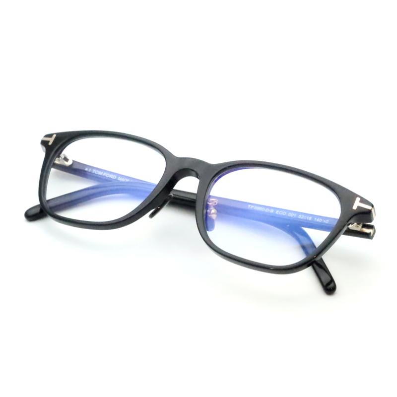 トムフォードメガネセット　FT5860-D-B　ECO　001　ブラック　レンズつき完成品　度付き　度なし　ダテメガネ　ＵＶカット　TOMFORD｜meganeyou｜04