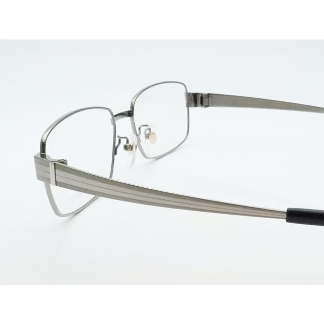 コピー ハマモトメガネセット　HT-7009　3　ライトグレイ　54サイズ　フルメタル　レンズつき完成品　度付き　度なし　ダテメガネ　ＵＶカット　HAMAMOTO