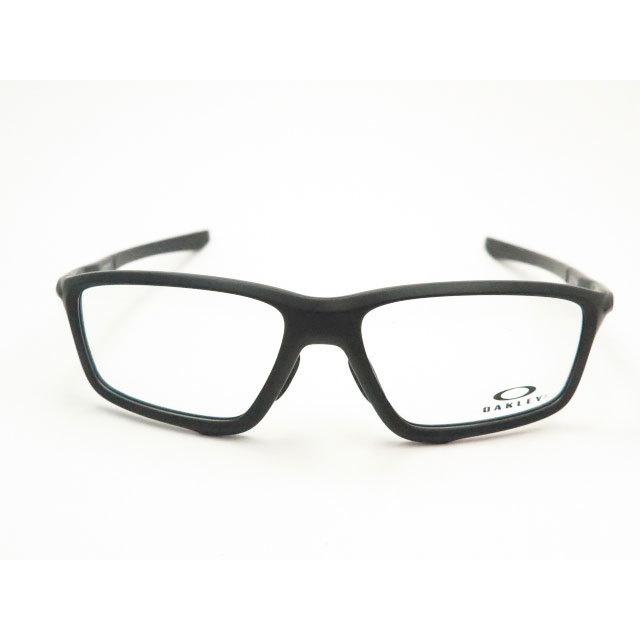 オークリーメガネセット　OX8080　0758　58サイズ　サテンブラック　クロスリンクゼロ　レンズつき完成品　度付き　度なし　ダテメガネ　ＵＶカット　OAKLEY｜meganeyou｜03