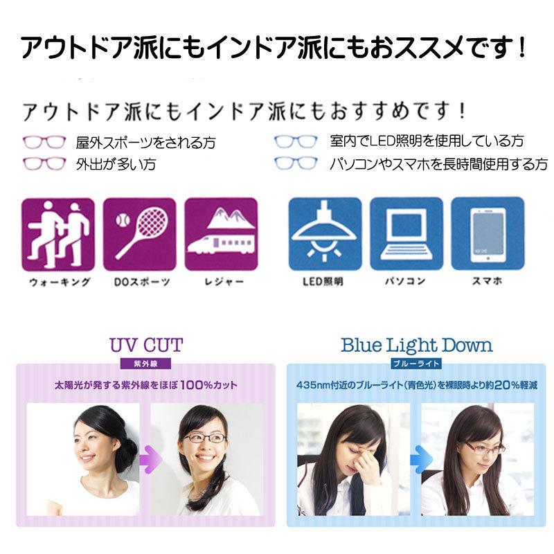 HOYA レイガード435 【HOYA Ray Guard】 度なし アウトドア＆PC用