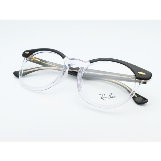 Ray-Ban レイバンメガネセット RX5598F 2034 ブラッククリア 51