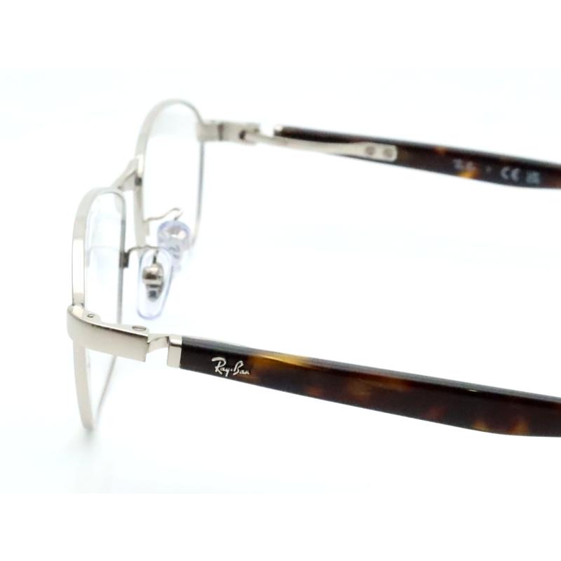 レイバン RX6502D-2595 ライトグレー調光サングラス ケース無し Ray-Ban（レイバン） レイバンメガネセット RX6502D 2595 シルバー 55