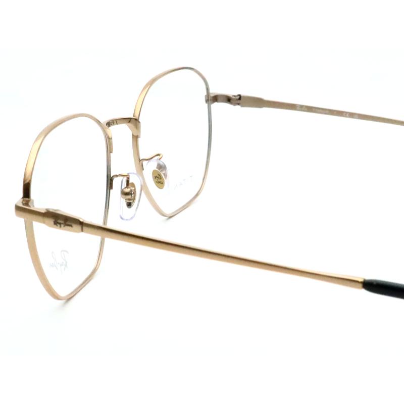 BOBS様　美品Ray-Ban RB 8777D ゴールドフレームクリアレンズ Ray-Ban RX8777D gold frame