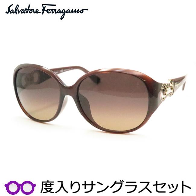 FERRAGAMO（フェラガモ） フェラガモ度入りサングラスセット SF896SRA
