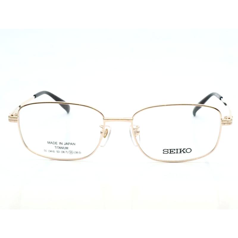 SEIKO（セイコー） 国産メガネセット SJ-9016 PX 55サイズ ゴールド