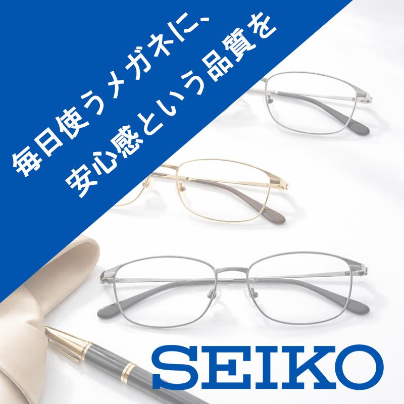 SEIKO（セイコー） 国産メガネセット SJ-9023 IL 55サイズ グレー