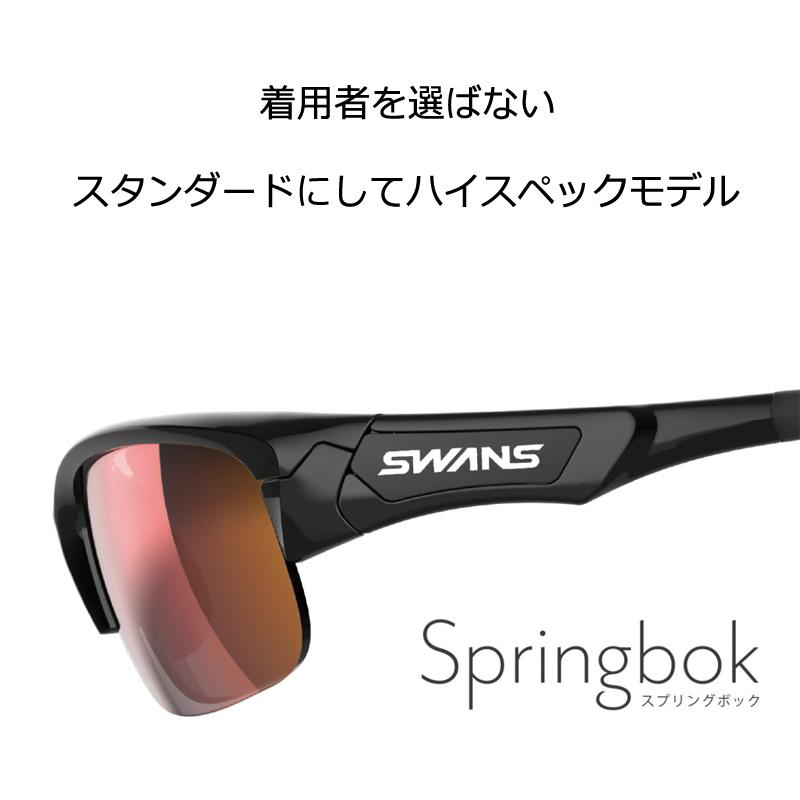 SPRINGBOK 【SWANS】スワンズ度入りサングラスセット SPB-0701 MBK