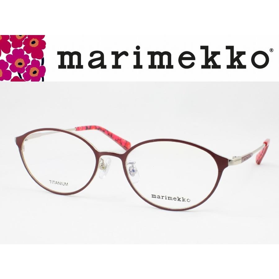 marimekko マリメッコ メガネフレーム 32-0038-02 度付き対応 近視 遠視 老眼 遠近両用 ボストン クラシック レディス  71％以上節約
