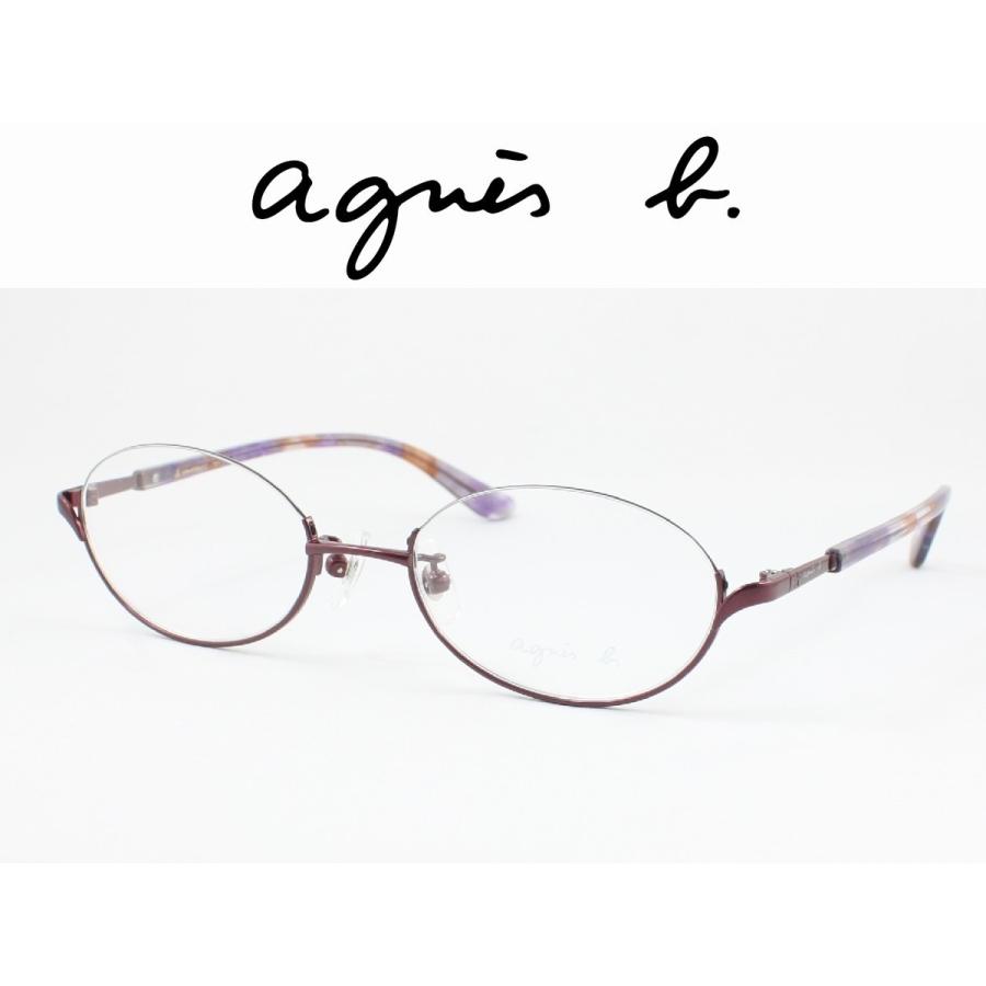 agnes b. アニエスベー メガネフレーム 50-0029-04 度付き対応 agnes b. アニエスベー メガネフレーム 50-0029-04 度付き対応