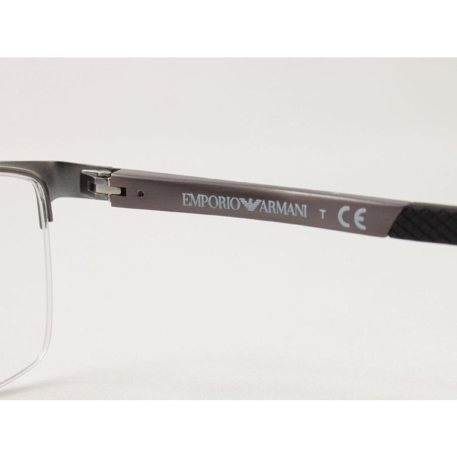 EMPORIO ARMANI エンポリオ アルマーニ メガネフレーム EA1041-3003 55サイズ 度付き対応 近視 遠視 老眼 遠近両用 日本正規品 ナイロール｜meganezamurai｜06