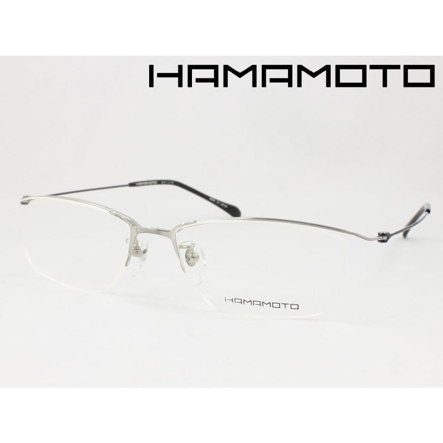 HAMAMOTO ハマモト 日本製メガネ 薄型非球面レンズセット HT-116-2 度  