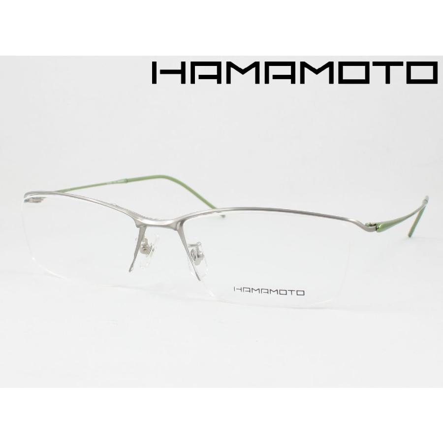 HAMAMOTO ハマモトリムレスメガネフレーム日本製
