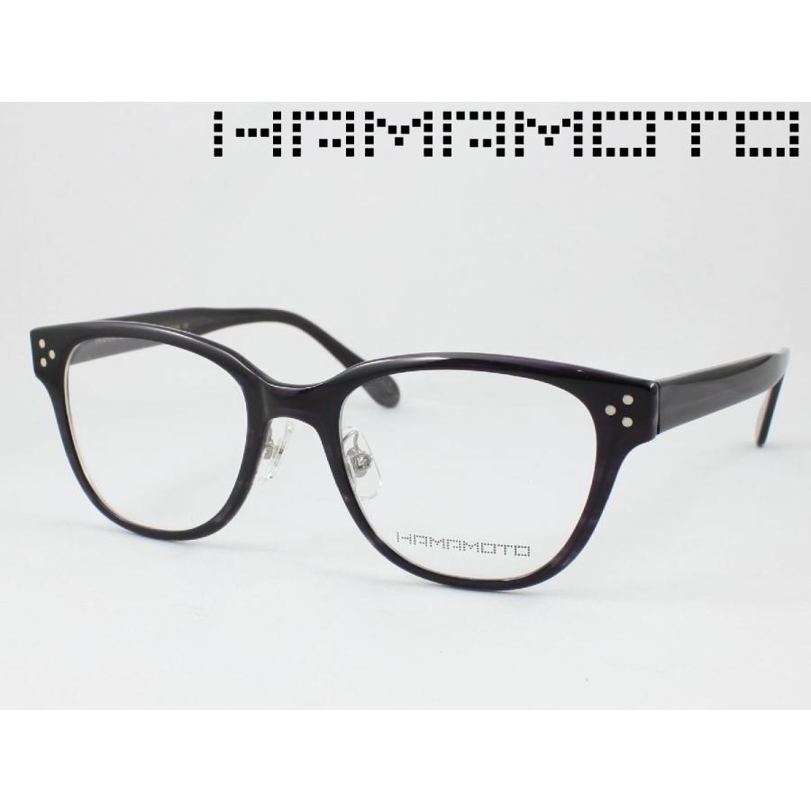 HAMAMOTO ハマモト 日本製メガネ 薄型非球面レンズセット HT-527-4 度  