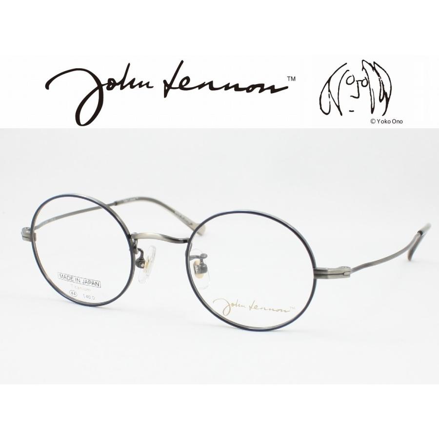 John Lennon ジョンレノン 日本製メガネフレーム JL-1079-4 丸メガネ ラウンド 度付き対応 近視 遠視 老眼 遠近両用