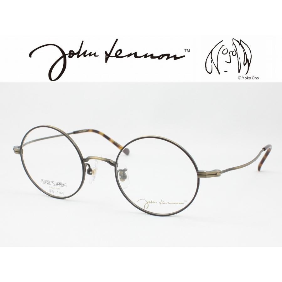 3003円 ファッションなデザイン John Lennon ジョンレノン 日本製メガネフレーム Jl 1080 3 丸メガネ ラウンド 度付き対応 近視 遠視 老眼 遠近両用