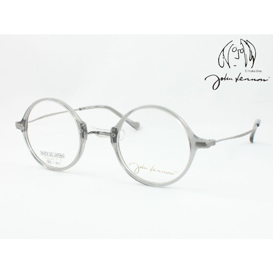 John Lennon ジョンレノン 日本製メガネフレーム JL-6018-2 丸メガネ ラウンド 一山 いちやま 度付き対応 近視 遠視 老眼 遠近両用 セルフレーム｜meganezamurai