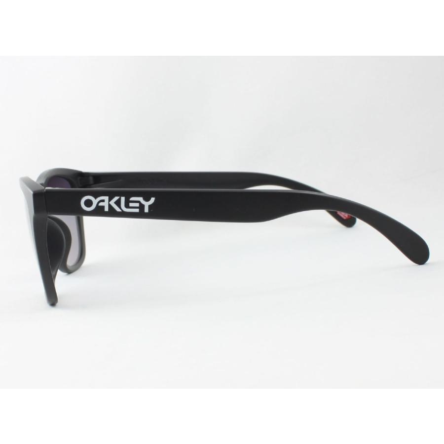 OAKLEY オークリー OO9245-D054 FROGSKINS フロッグスキン サングラス MATTE BLACK プリズムグレーグラデーション アジアンフィット｜meganezamurai｜03