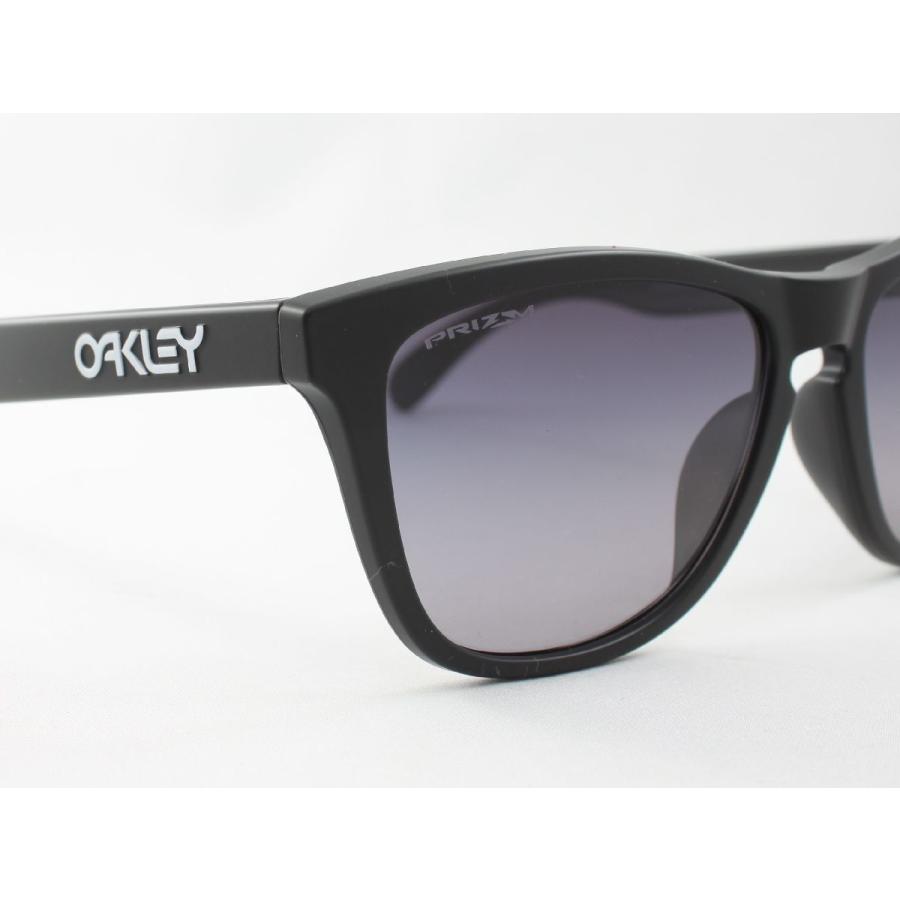 OAKLEY オークリー OO9245-D054 FROGSKINS フロッグスキン サングラス MATTE BLACK プリズムグレーグラデーション アジアンフィット｜meganezamurai｜04