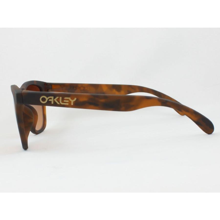 OAKLEY オークリー OO9245-D154 FROGSKINS フロッグスキン サングラス MATTE BROWN TORTOISE プリズムブラウンG アジアンフィット｜meganezamurai｜03