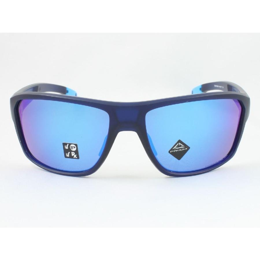 OAKLEY オークリー OO9416-0464 SPLIT SHOT スプリットショット 偏光スポーツサングラス MATTE TRANSLUCENT BLUE 日本人でも掛けられるビッグノーズパッド付！｜meganezamurai｜02