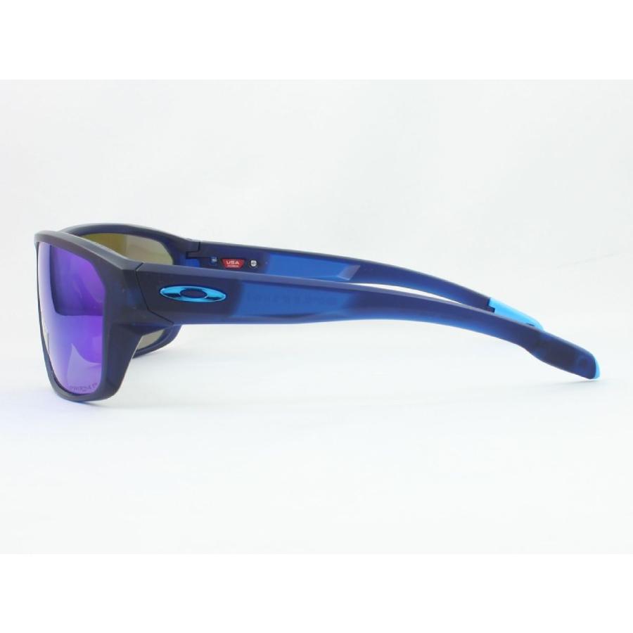 OAKLEY オークリー OO9416-0464 SPLIT SHOT スプリットショット 偏光スポーツサングラス MATTE TRANSLUCENT BLUE 日本人でも掛けられるビッグノーズパッド付！｜meganezamurai｜03