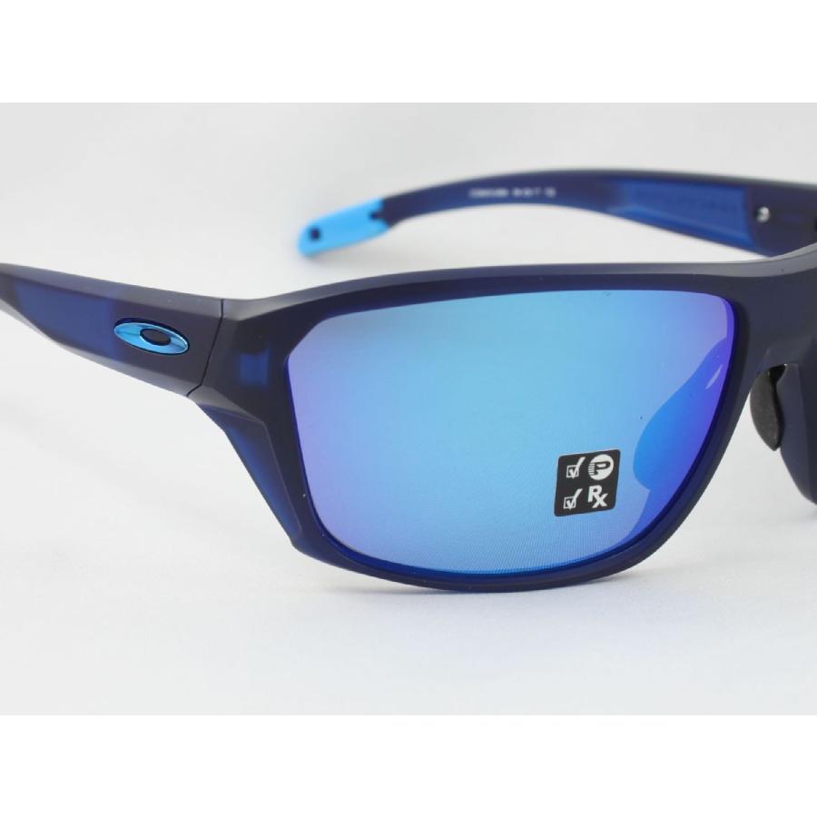 OAKLEY オークリー OO9416-0464 SPLIT SHOT スプリットショット 偏光スポーツサングラス MATTE TRANSLUCENT BLUE 日本人でも掛けられるビッグノーズパッド付！｜meganezamurai｜04