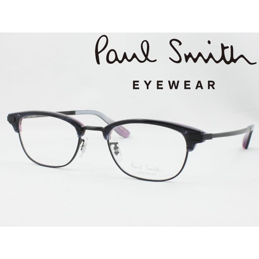 Paul Smith ポールスミス 日本製メガネフレーム PS-9523 NBPPOX 度付き対応 近視 遠視 老眼鏡 遠近両用 メンズ サーモント ブロー