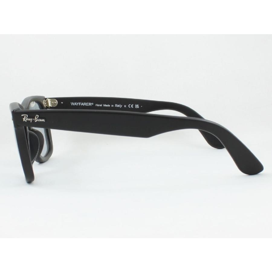 Ray-Ban レイバン サングラス RB2140F-601S/R5 52サイズ WAYFARER ウェイファーラー マットブラック ライトグレーライトカラー 601SR5｜meganezamurai｜03