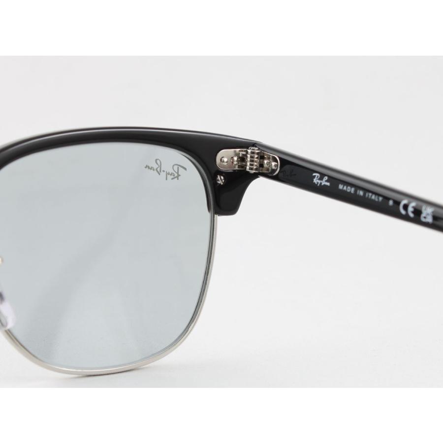 Ray-Ban レイバン RB3016-1354/R5 サングラス CLUBMASTER クラブマスター ブラック シルバー ライトグレー サーモント ブロー 1354R5 51-21｜meganezamurai｜07