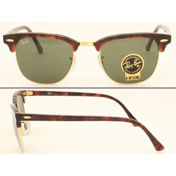 Ray-Ban レイバン サングラス RB3016 W0366 CLUBMASTER クラブマスター  49サイズ 51サイズ｜meganezamurai｜02