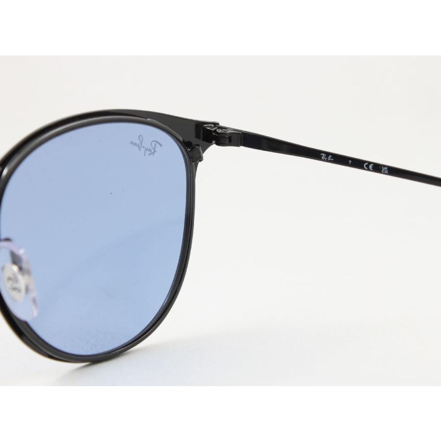 Ray-Ban レイバン サングラス RB3539-002/80 Erika metal エリカメタル ブラック ライトブルー ライトカラー 00280 エリカ メタル ボストン パントス｜meganezamurai｜07