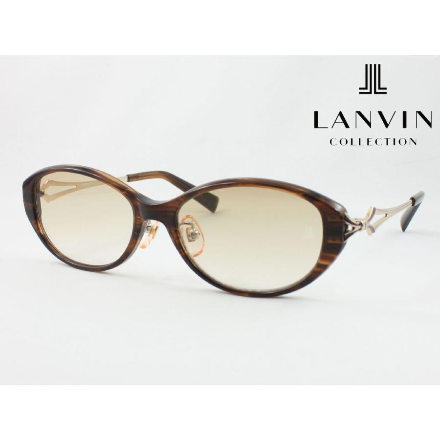 LANVIN ランバン サングラス SLCA08J-06BA ライトカラー レディース 