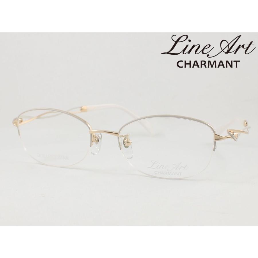 ラインアート シャルマン XL1650-WH Menuet メヌエット 日本製メガネ 