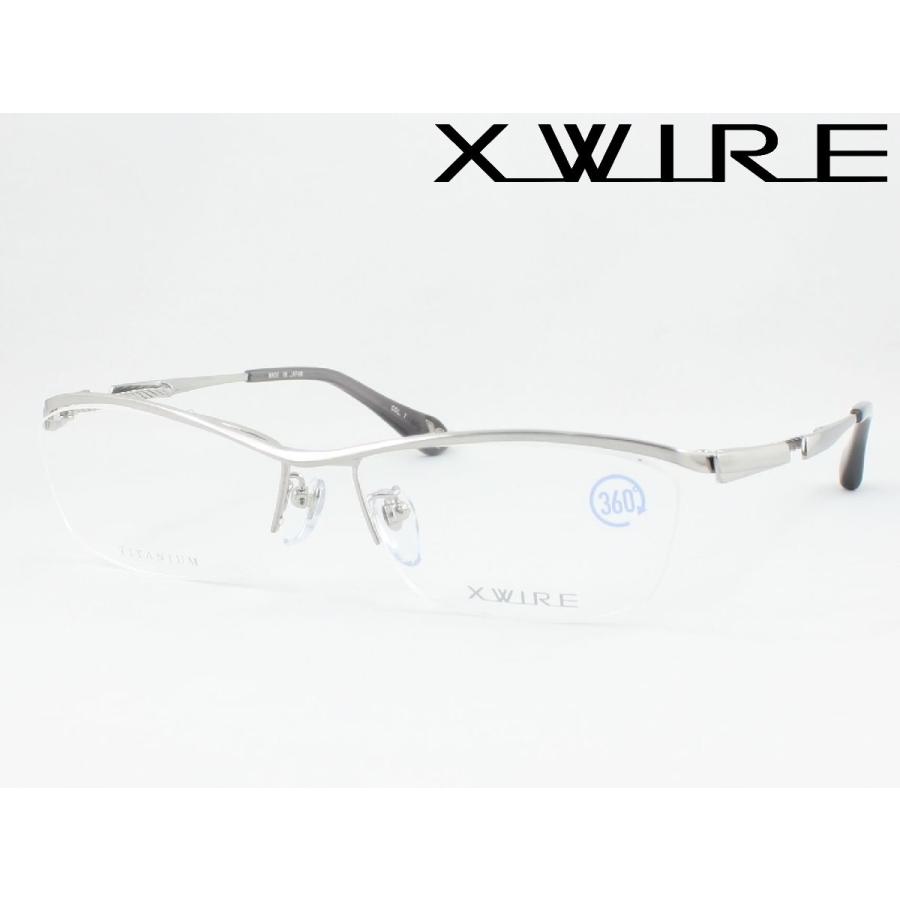 日本製 鯖江メガネ 薄型非球面レンズセット XWIRE エクスワイア XW 