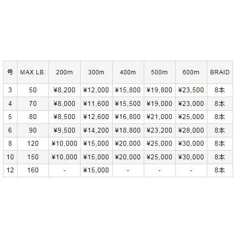 VARIVAS（バリバス） アバニ キャスティングPE SMP 4号 300m