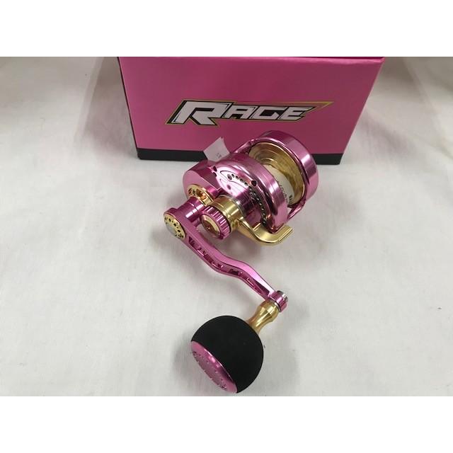 マクセル (MAXEL) レイジ25HL (RAGE) ピンク/ゴールド 左 : MEGAFISH  