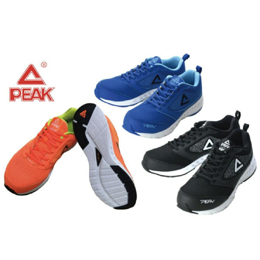 【送料無料】安全靴　PEAK　4501　RUN-4501　スニーカー　ピーク　紐タイプ　軽量　鋼鉄先芯　29　30ｃｍ