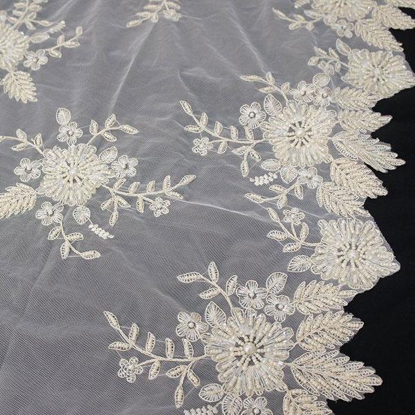 フランス風 雑貨 シャビ― フレンチレース テーブルクロス 85×85cm